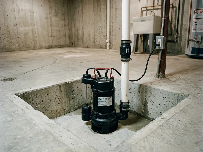 Sump Pump Installation Plumber in Lidderdale, IA